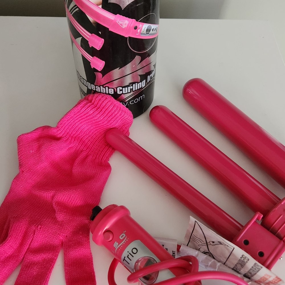 Trio Pink Curling Iron Set - Picture 2 of 3